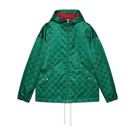 gucci jacket green|gucci gg jacket.